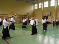 Seminarium Shinkendo pod kierunkiem kyoshi Rolanda Lajosa (2019) Świętochłowice