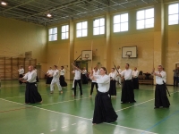 Seminarium Shinkendo pod kierunkiem kyoshi Rolanda Lajosa (2019) Świętochłowice