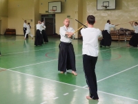Seminarium Shinkendo pod kierunkiem kyoshi Rolanda Lajosa (2019) Świętochłowice