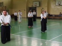 Seminarium Shinkendo pod kierunkiem kyoshi Rolanda Lajosa (2019) Świętochłowice