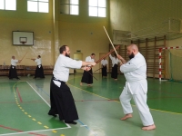 Seminarium Shinkendo pod kierunkiem kyoshi Rolanda Lajosa (2019) Świętochłowice