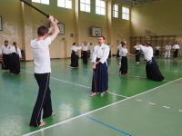 Seminarium Shinkendo pod kierunkiem kyoshi Rolanda Lajosa (2019) Świętochłowice