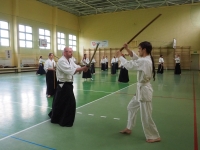 Seminarium Shinkendo pod kierunkiem kyoshi Rolanda Lajosa (2019) Świętochłowice