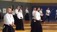 Seminarium Shinkendo pod kierunkiem kyoshi Rolanda Lajosa (2019) Knurów