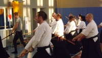 Seminarium Shinkendo pod kierunkiem kyoshi Rolanda Lajosa (2019) Knurów